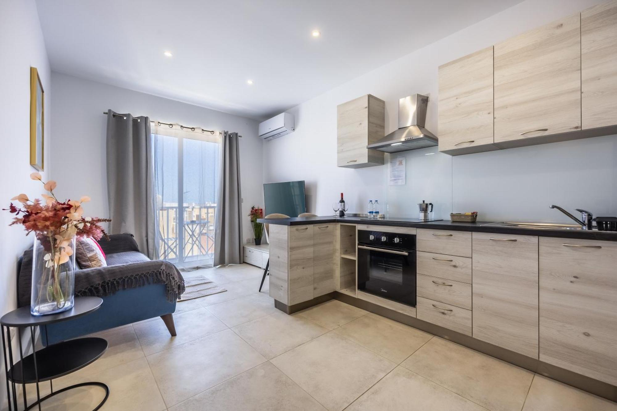 Ta Cetta Apartment 5 Min Walk From St Julians San Ġwann Esterno foto